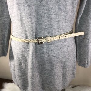 BETSEY Johnson Animal Print Belt